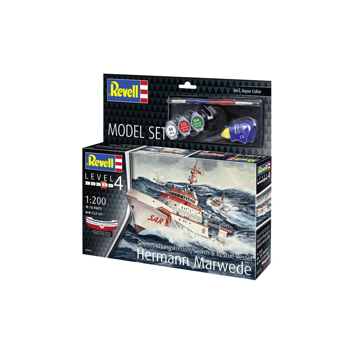 Model Set Hermann Marwede, 1/200 - Revell 65812 Model Set Hermann Marwede, 1/200 - Revell 65812