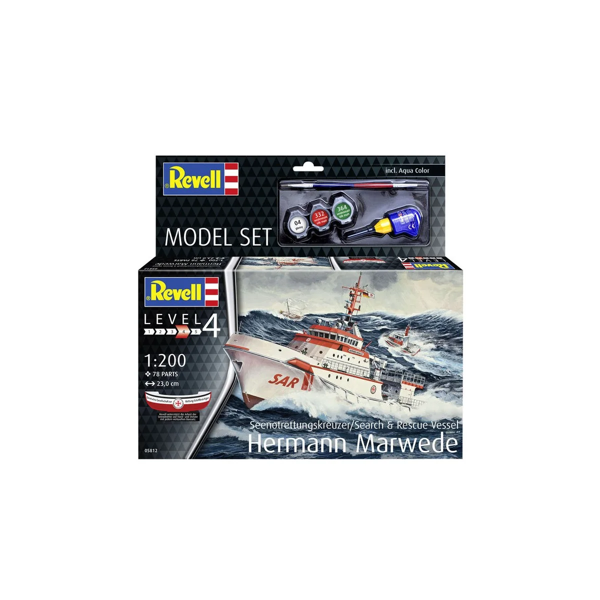 Model Set Hermann Marwede, 1/200 - Revell 65812 Model Set Hermann Marwede, 1/200 - Revell 65812