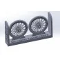 Palmer 700 x 85 wheels, UK WWI, for Sopwith Camel, Sopwith Pup, Sop... Palmer 700 x 85 wheels, UK WWI, for Sopwith Camel, Sopwith Pup, Sop...