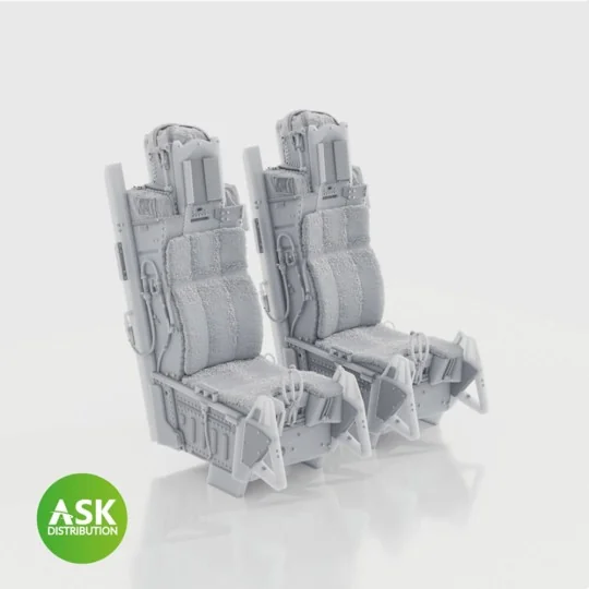 ACES II Ejection Seats excluding seat belts (2pcs) - F-16I SUFA for... ACES II Ejection Seats excluding seat belts (2pcs) - F-16I SUFA for...