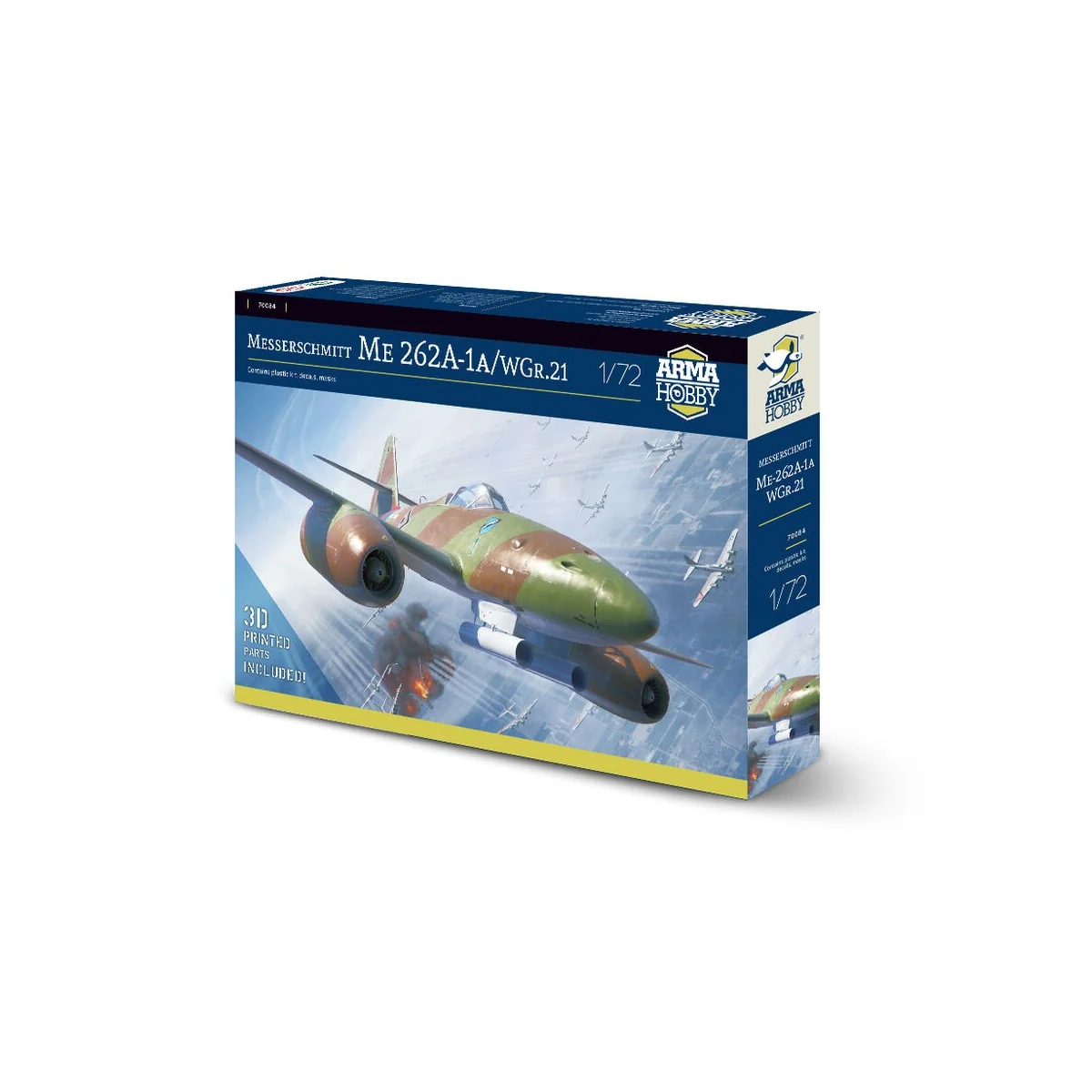 Messerschmitt Me 262 A-1a/WGr.21 Schwalbe, 1/72 - Arma Hobby 70084 Messerschmitt Me 262 A-1a/WGr.21 Schwalbe, 1/72 - Arma Hobby 70084