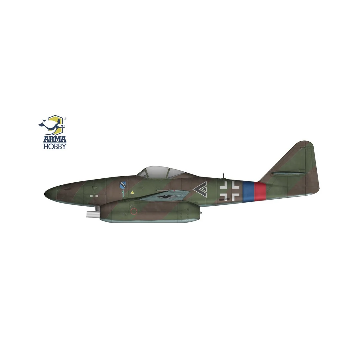 Messerschmitt Me 262 A-1a/WGr.21 Schwalbe, 1/72 - Arma Hobby 70084 Messerschmitt Me 262 A-1a/WGr.21 Schwalbe, 1/72 - Arma Hobby 70084