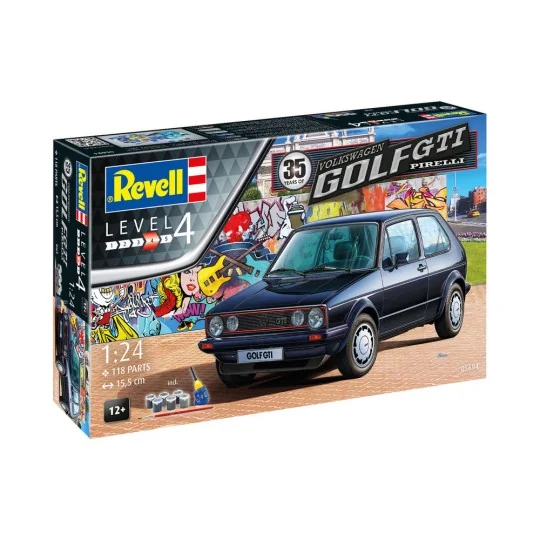 35 Years VW Golf GTI Pirelli, 1/24 - Revell 05694