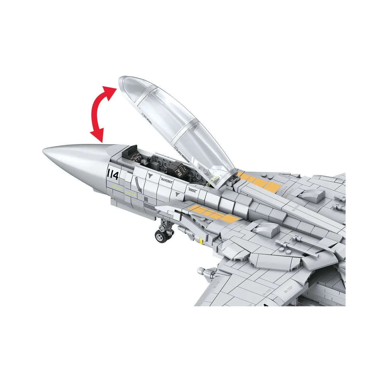 Maverick's F-14A Tomcat Top Gun - Brick System, 1/32 - Revell 00963 Maverick's F-14A Tomcat Top Gun - Brick System, 1/32 - Revell 00963