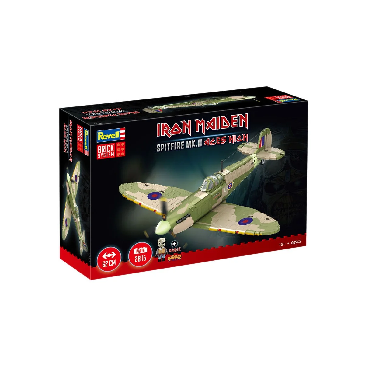 Iron Maiden Spitfire MK.II Aces High - Brick System, 1/18 - Revell ...