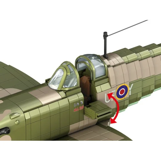 Iron Maiden Spitfire MK.II Aces High - Brick System, 1/18 - Revell ...