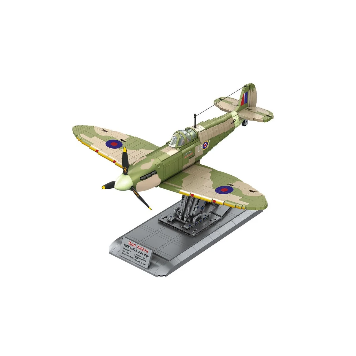Iron Maiden Spitfire MK.II Aces High - Brick System, 1/18 - Revell ...