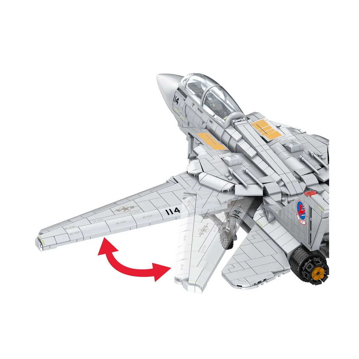 Maverick's F-14A Tomcat Top Gun - Brick System, 1/32 - Revell 00963 Maverick's F-14A Tomcat Top Gun - Brick System, 1/32 - Revell 00963