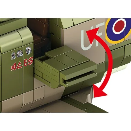 Iron Maiden Spitfire MK.II Aces High - Brick System, 1/18 - Revell ...