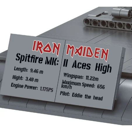 Iron Maiden Spitfire MK.II Aces High - Brick System, 1/18 - Revell ...