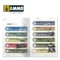 Jet Aircraft 1/144 (English, Castellano) - AMMO by MIG Jimenez A.MI... Jet Aircraft 1/144 (English, Castellano) - AMMO by MIG Jimenez A.MI...