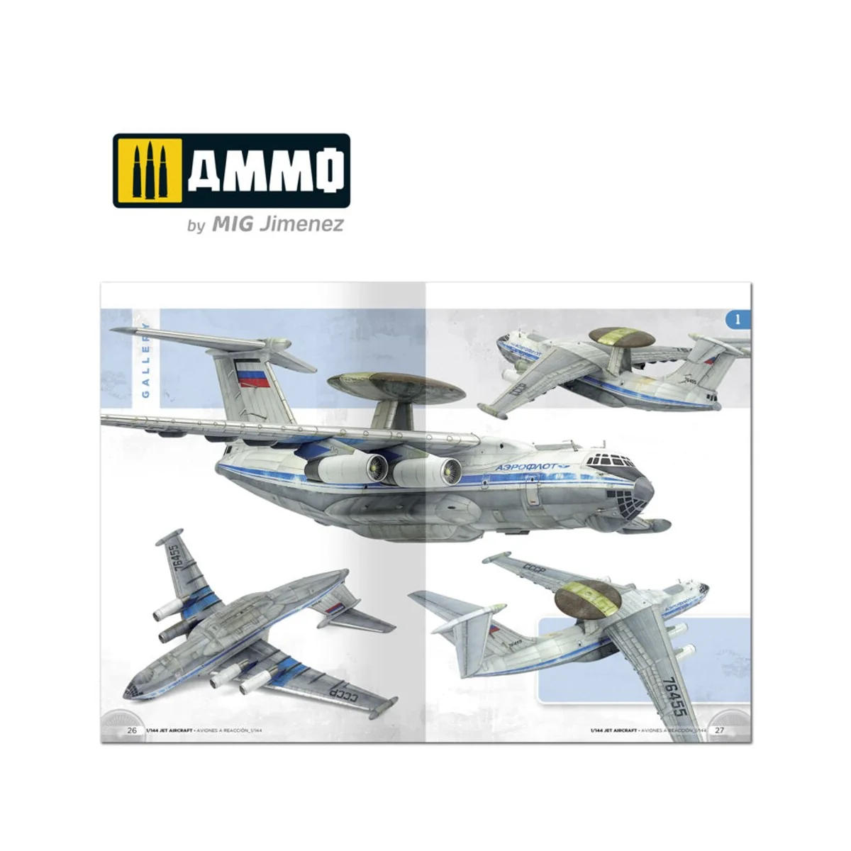 Jet Aircraft 1/144 (English, Castellano) - AMMO by MIG Jimenez A.MI... Jet Aircraft 1/144 (English, Castellano) - AMMO by MIG Jimenez A.MI...