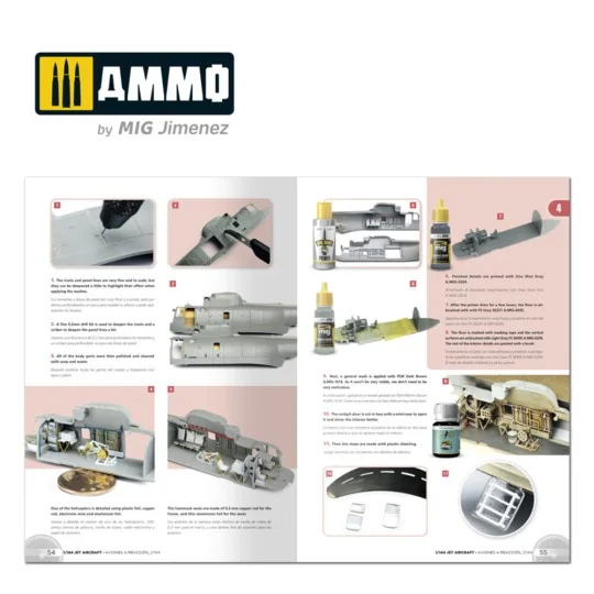 Jet Aircraft 1/144 (English, Castellano) - AMMO by MIG Jimenez A.MI... Jet Aircraft 1/144 (English, Castellano) - AMMO by MIG Jimenez A.MI...
