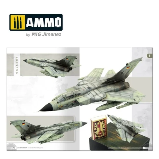 Jet Aircraft 1/144 (English, Castellano) - AMMO by MIG Jimenez A.MI... Jet Aircraft 1/144 (English, Castellano) - AMMO by MIG Jimenez A.MI...