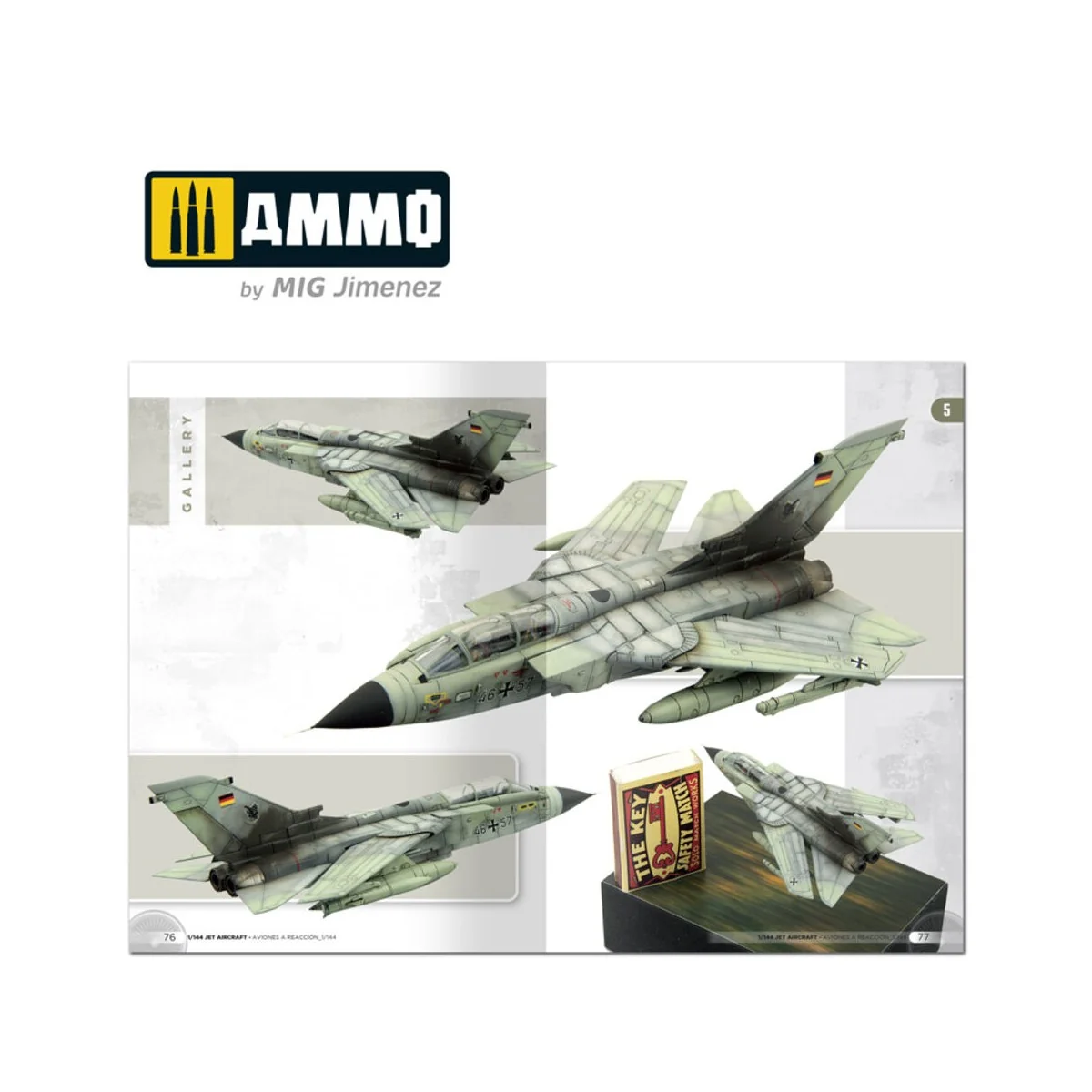 Jet Aircraft 1/144 (English, Castellano) - AMMO by MIG Jimenez A.MI... Jet Aircraft 1/144 (English, Castellano) - AMMO by MIG Jimenez A.MI...