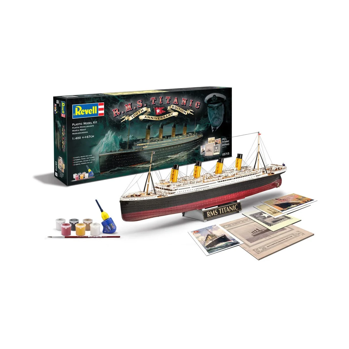 Geschenkset "100 Jahre Titanic, 1/400 - Revell 05715