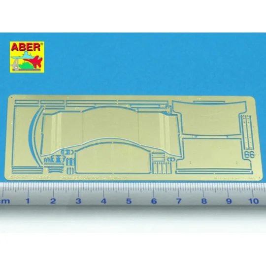Turret stowage bin for Pz.Kpfw. IV, 1/35 - Aber Models 35 A105 Turret stowage bin for Pz.Kpfw. IV, 1/35 - Aber Models 35 A105