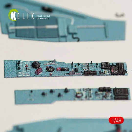 SU-25UB interior 3D decals for Smer/KP kit, 1/48 - Kelik K48026 SU-25UB interior 3D decals for Smer/KP kit, 1/48 - Kelik K48026