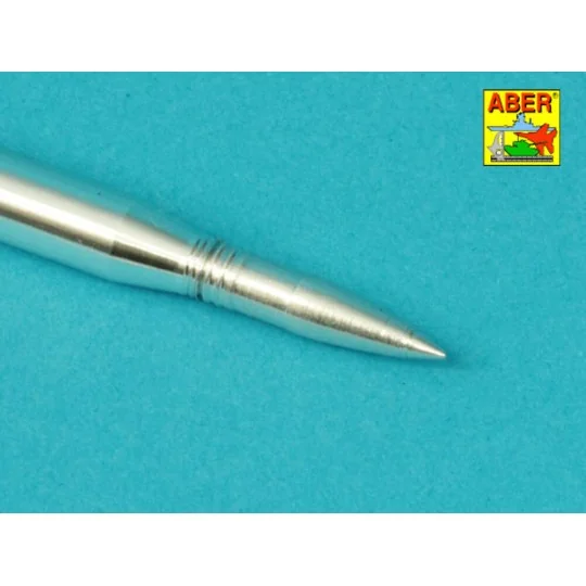 Set of 8, 8cm projectiles for Jagdpanther, King Tiger & Nashorn, 1/... Set of 8, 8cm projectiles for Jagdpanther, King Tiger & Nashorn, 1/...