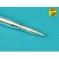 Set of 8, 8cm projectiles for Jagdpanther, King Tiger & Nashorn, 1/... Set of 8, 8cm projectiles for Jagdpanther, King Tiger & Nashorn, 1/...