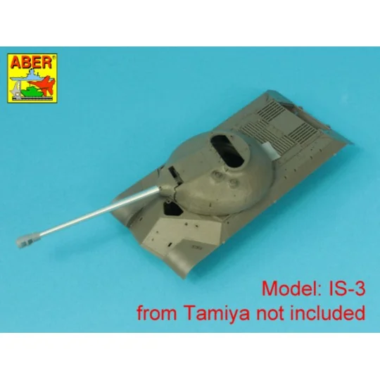 Russian 122mm D-25T tank barrel for IS-3, with 3D Muzzle brake, 1/3... Russian 122mm D-25T tank barrel for IS-3, with 3D Muzzle brake, 1/3...