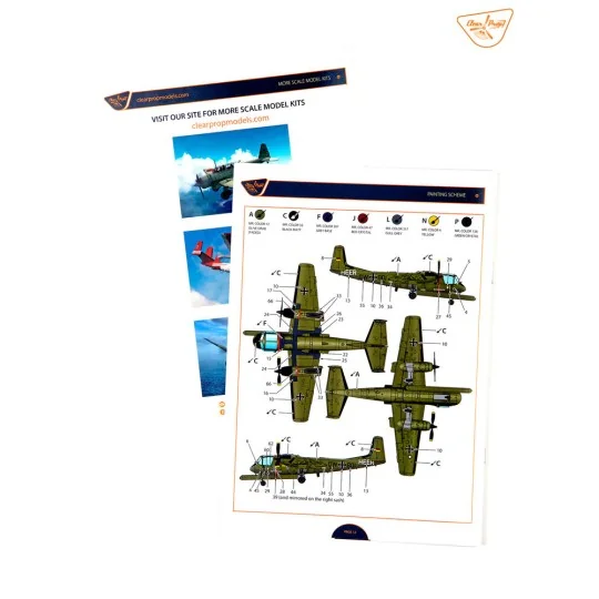 OV-1B Mohawk With SLAR unit, 1/144 - Clear Prop Models CP144009 OV-1B Mohawk With SLAR unit, 1/144 - Clear Prop Models CP144009