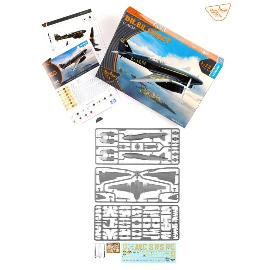 DH.88 Comet G-ACSP, 1/72 - Clear Prop Models CP72052 DH.88 Comet G-ACSP, 1/72 - Clear Prop Models CP72052