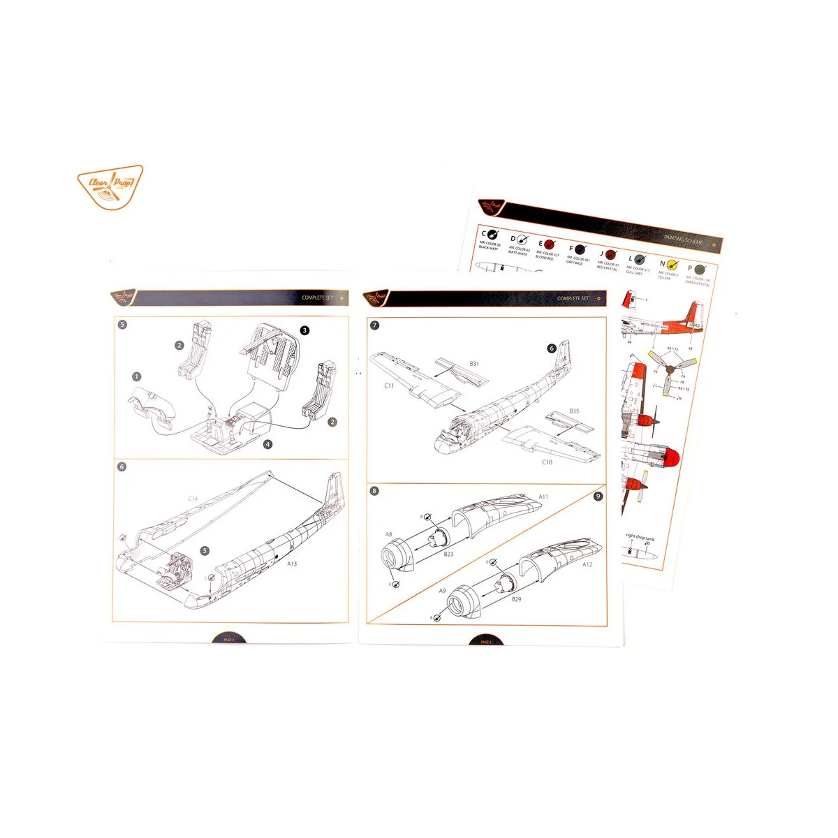 OV-1B Mohawk Pilot School, 1/144 - Clear Prop Models CP144008 OV-1B Mohawk Pilot School, 1/144 - Clear Prop Models CP144008