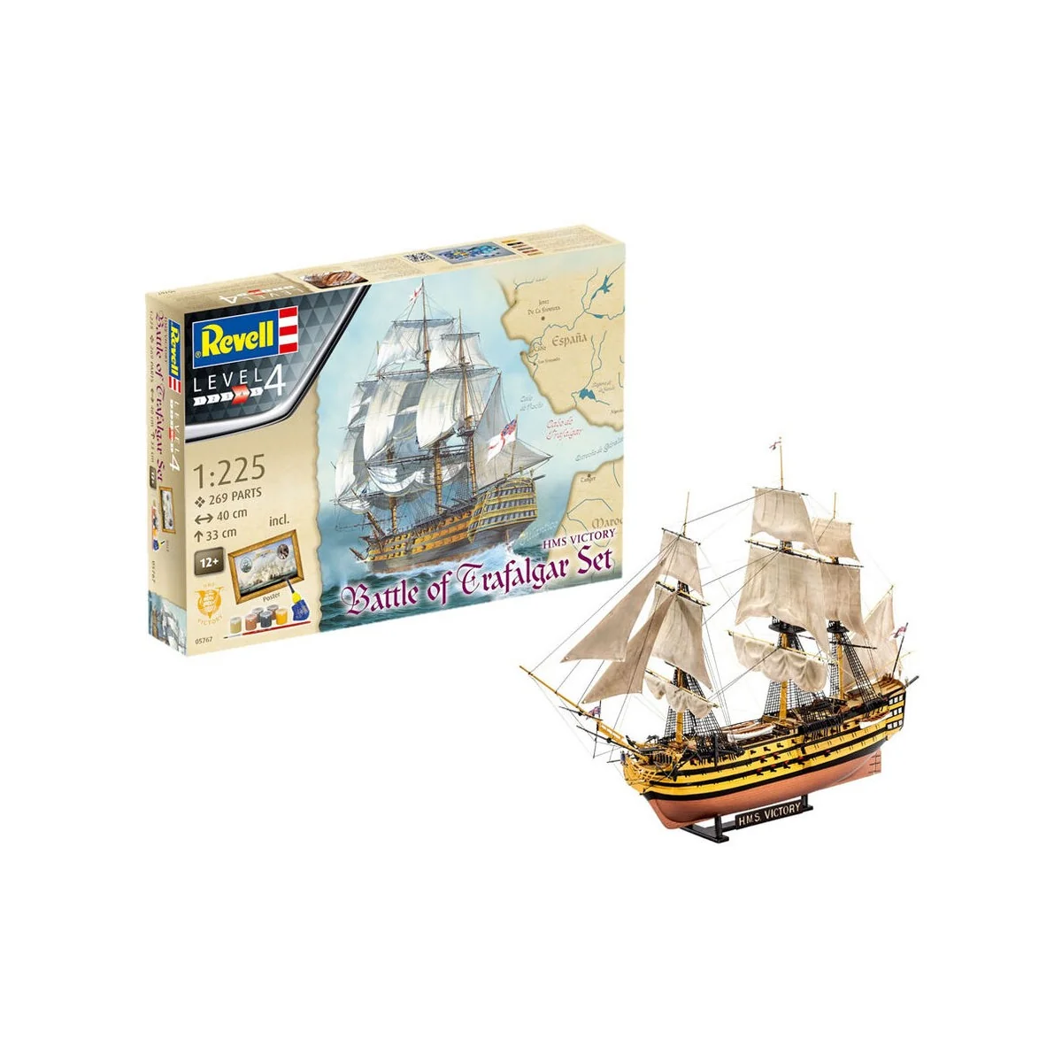 Geschenkset"BATTLE OF TRAFALGAR, 1/225 - Revell 05767