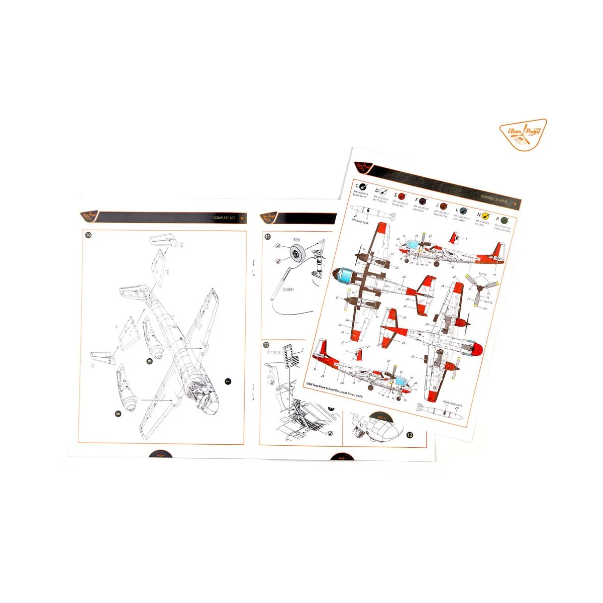 OV-1B Mohawk Pilot School, 1/144 - Clear Prop Models CP144008 OV-1B Mohawk Pilot School, 1/144 - Clear Prop Models CP144008