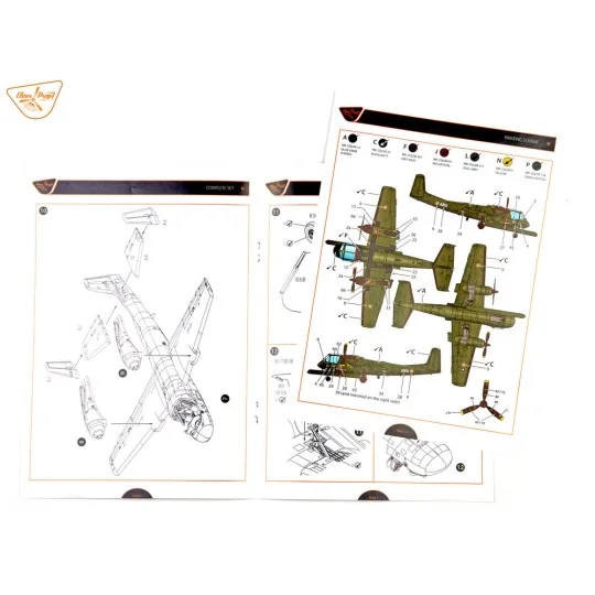 OV-1B Mohawk With SLAR unit, 1/144 - Clear Prop Models CP144009 OV-1B Mohawk With SLAR unit, 1/144 - Clear Prop Models CP144009