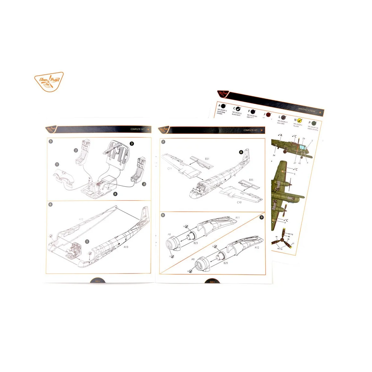 OV-1B Mohawk With SLAR unit, 1/144 - Clear Prop Models CP144009 OV-1B Mohawk With SLAR unit, 1/144 - Clear Prop Models CP144009