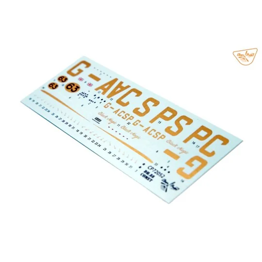 DH.88 Comet G-ACSP, 1/72 - Clear Prop Models CP72052 DH.88 Comet G-ACSP, 1/72 - Clear Prop Models CP72052