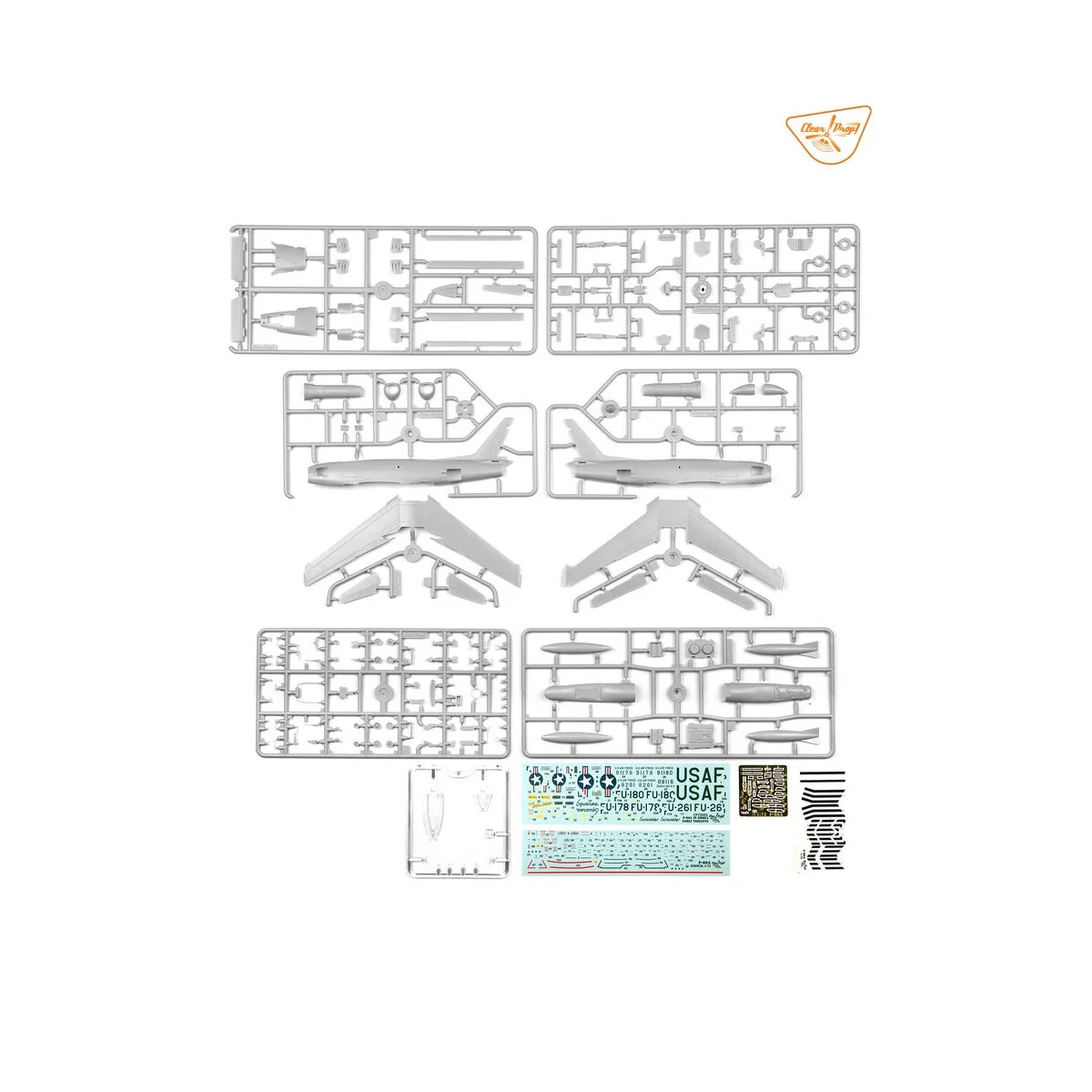 F-86A in Korea early variants, 1/72 - Clear Prop Models CP72055 F-86A in Korea early variants, 1/72 - Clear Prop Models CP72055