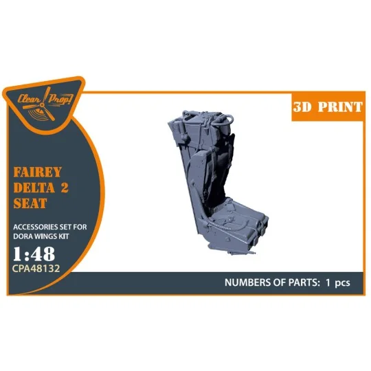 Fairey Delta 2 Ejection seat for Dora Wings, 1/48 - Clear Prop Acce... Fairey Delta 2 Ejection seat for Dora Wings, 1/48 - Clear Prop Acce...