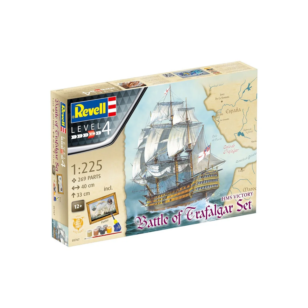 Geschenkset"BATTLE OF TRAFALGAR, 1/225 - Revell 05767