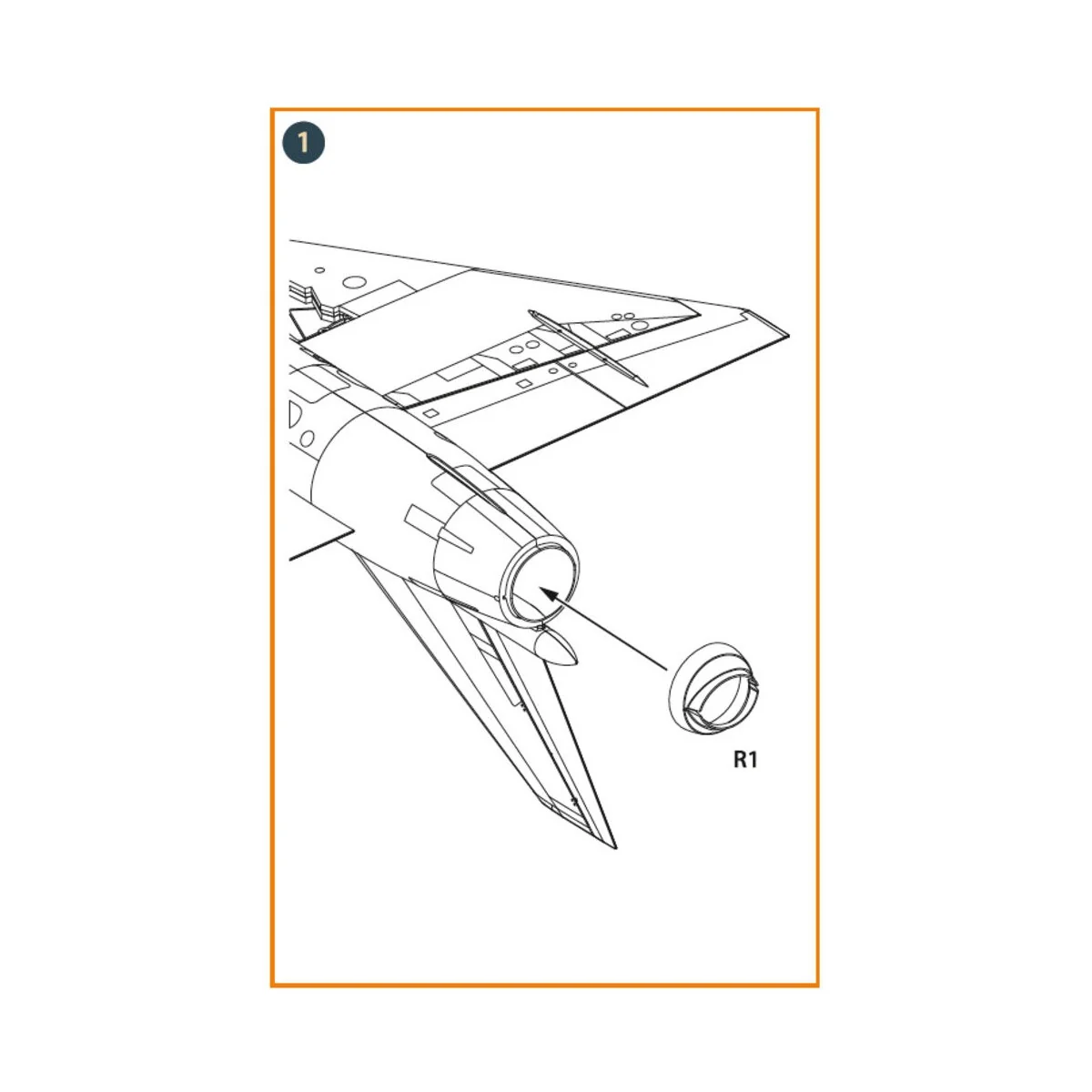 Fairey Delta 2 Exhaust for Dora Wings, 1/48 - Clear Prop Accessorie... Fairey Delta 2 Exhaust for Dora Wings, 1/48 - Clear Prop Accessorie...