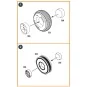 DHC-2 Beaver Wheels set for Dora Wings, 1/48 - Clear Prop Accessori... DHC-2 Beaver Wheels set for Dora Wings, 1/48 - Clear Prop Accessori...