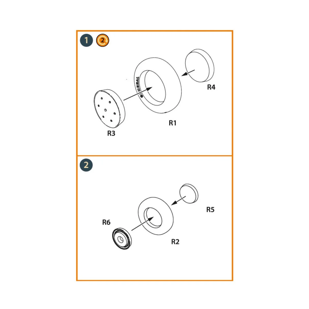 Vanguard P-66/Mk.1/J10 Wheels set for Dora Wings, 1/72 - Clear Prop... Vanguard P-66/Mk.1/J10 Wheels set for Dora Wings, 1/72 - Clear Prop...