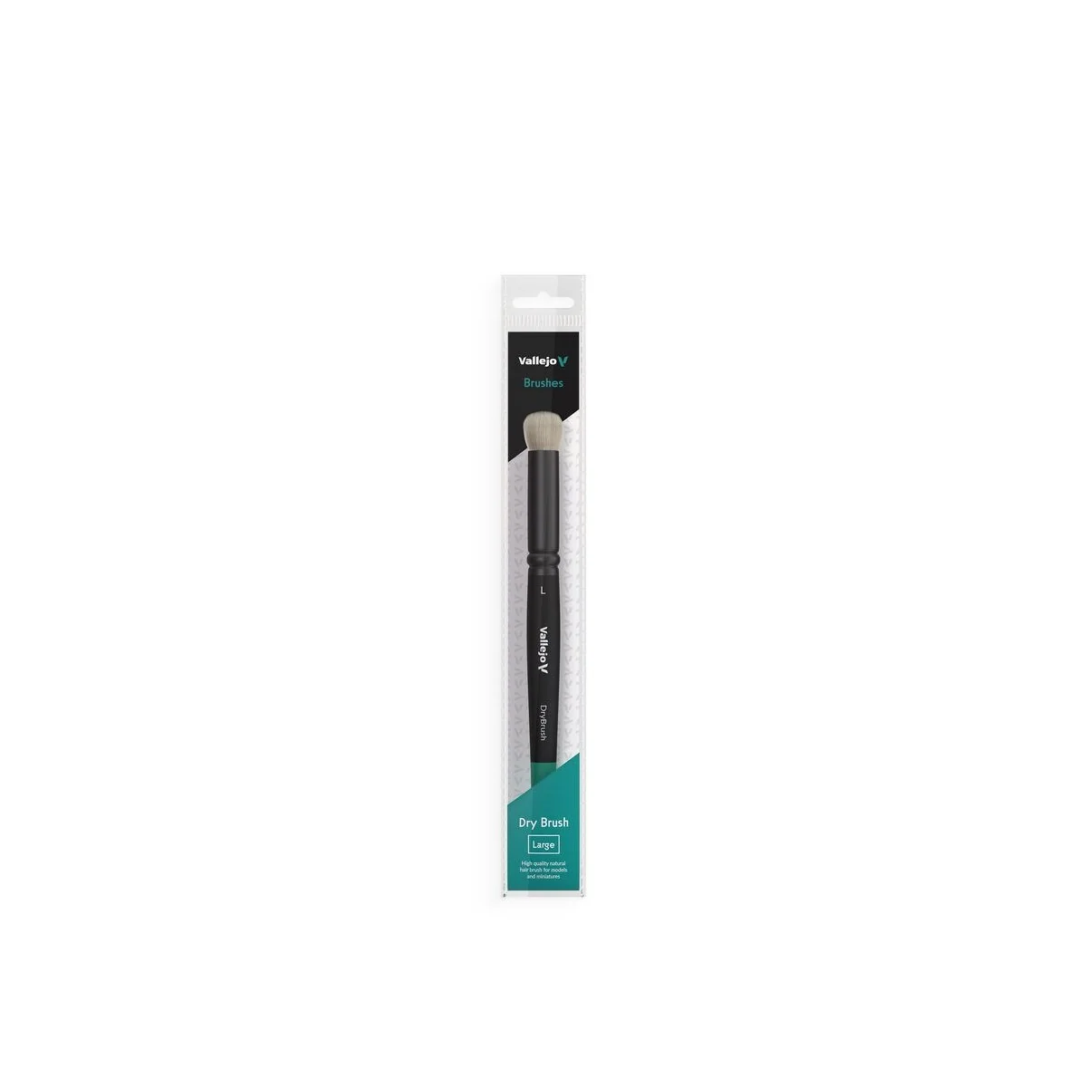 Natural Hair Dry Brush Large - Vallejo B07003 Natural Hair Dry Brush Large - Vallejo B07003
