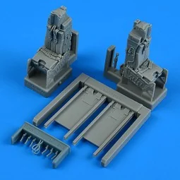 F-16I Sufa ejection seats with safety belts for GWH, 1/48 - Quickbo... 2