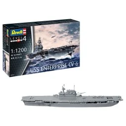 USS Enterprise CV-6, 1/1200 - Revell 5824