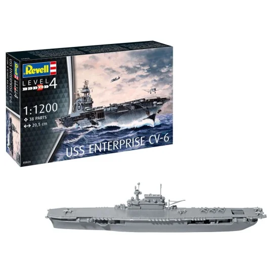 USS Enterprise CV-6 - Revell 5824