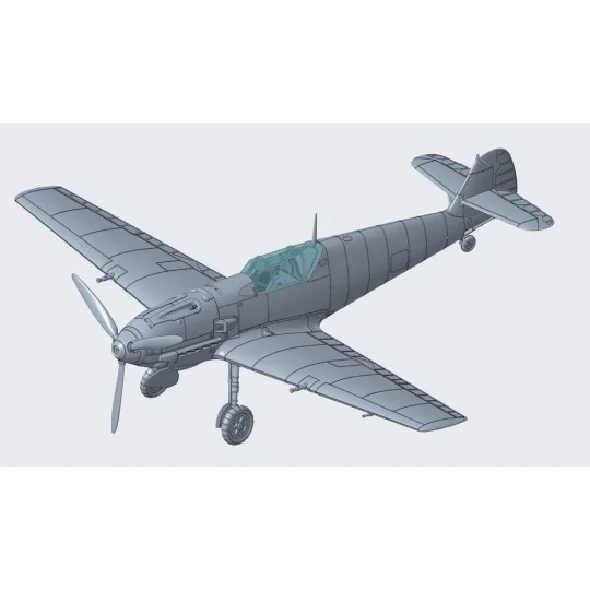 Messerschmitt Bf109E-3, 1/72 - Revell 03781 Messerschmitt Bf109E-3, 1/72 - Revell 03781