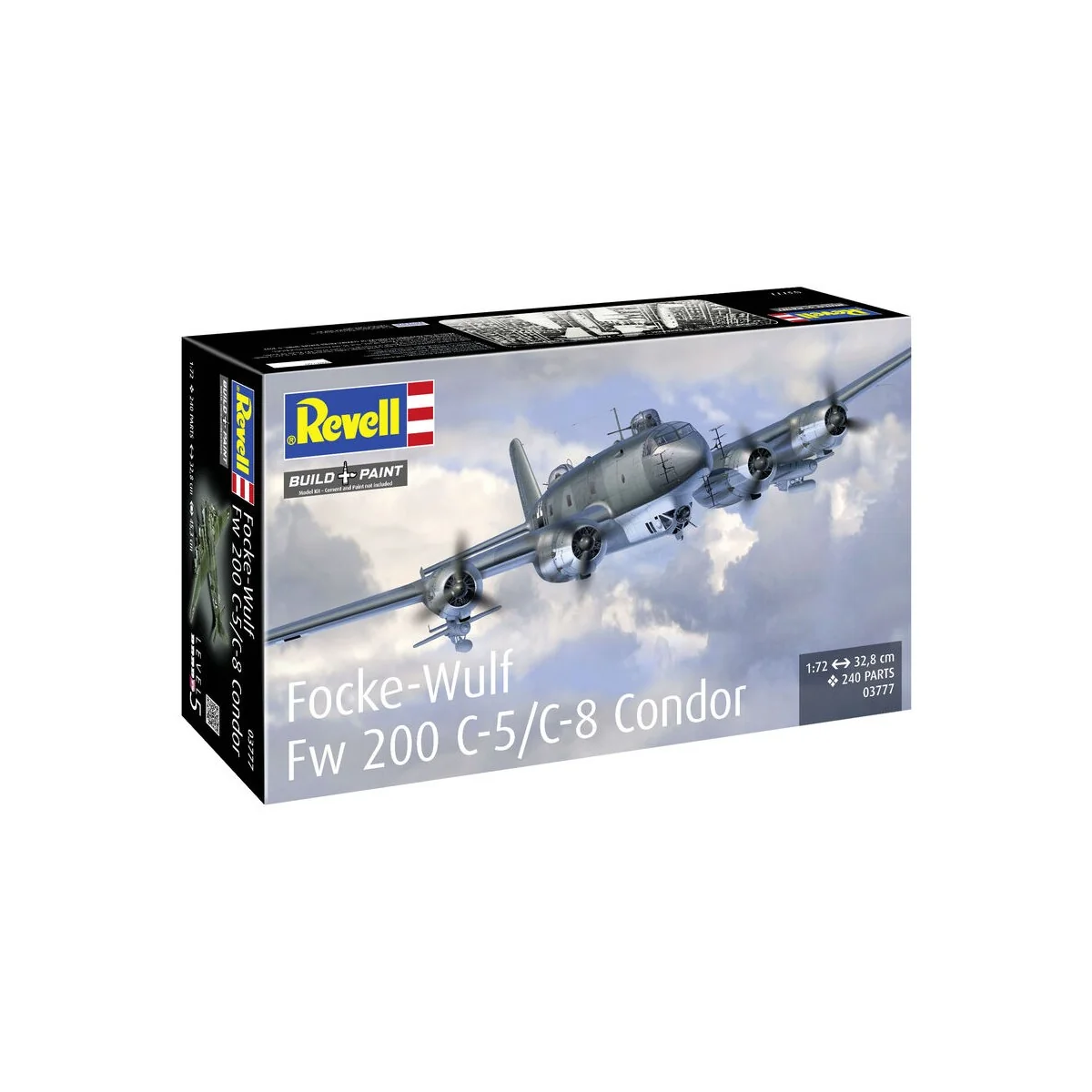 Focke-Wulf Fw 200 C-5/C-8 Condor, 1/72 - Revell 03777 Focke-Wulf Fw 200 C-5/C-8 Condor, 1/72 - Revell 03777