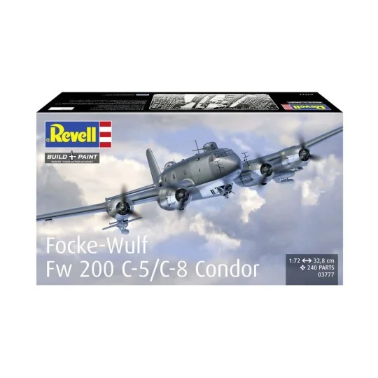 Focke-Wulf Fw 200 C-5/C-8 Condor, 1/72 - Revell 03777 Focke-Wulf Fw 200 C-5/C-8 Condor, 1/72 - Revell 03777