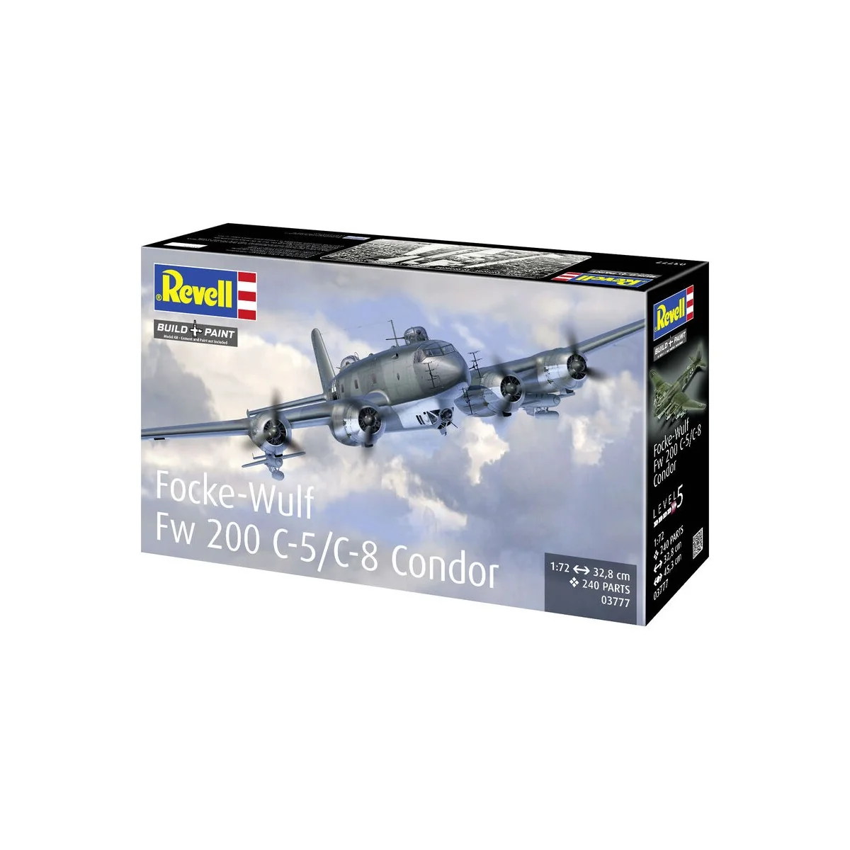 Focke-Wulf Fw 200 C-5/C-8 Condor, 1/72 - Revell 03777 Focke-Wulf Fw 200 C-5/C-8 Condor, 1/72 - Revell 03777