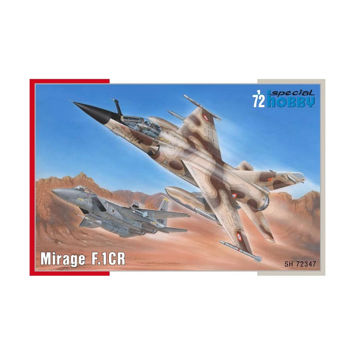 Mirage F.1CR, 1/72 - Special Hobby 100-SH72347 Mirage F.1CR, 1/72 - Special Hobby 100-SH72347