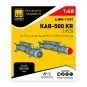 KAB-500 KR (2 pcs), 1/48 - AMMO by MIG Jimenez A.MIG-11021 KAB-500 KR (2 pcs), 1/48 - AMMO by MIG Jimenez A.MIG-11021