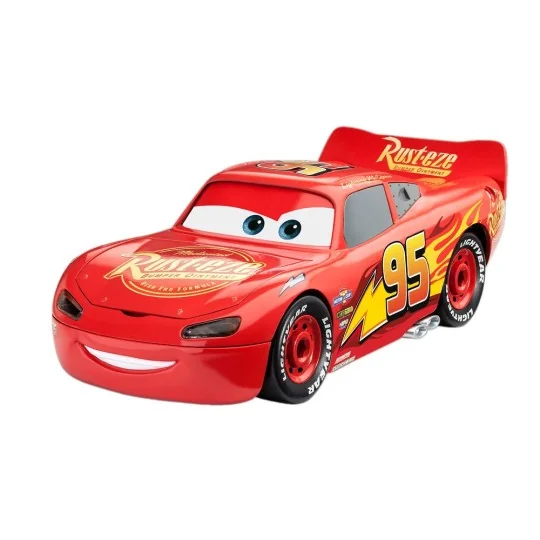 Lightning McQueen Disney-Cars Auto mit Licht&Sound, 1/20 - Revell 0...